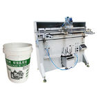 Semi Automatic Bucket Cylindrical Screen Printing Machine Single Color Curved Surface