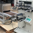 Serigraphy Cylindrical Screen Printer With UV Curing Oven Machine