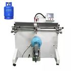 Semi Auto LPG Can Cylindrical Screen Printing Machine With 1200mm printing length