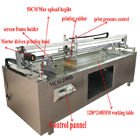 220V 3.5KW Flat Screen Printing Machine For Corrugated Carton Box Paper