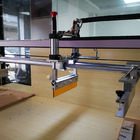 220V 3.5KW Flat Screen Printing Machine For Corrugated Carton Box Paper