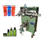 dia 80mm Cylindrical Screen Printing Machine For Plastic Bottles pneumatic