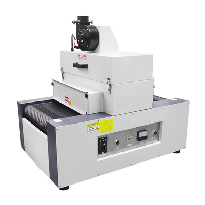 Small Desktop 2KW UV Curing Machine Dryer 300MM Belt Used In Cell Phone Case
