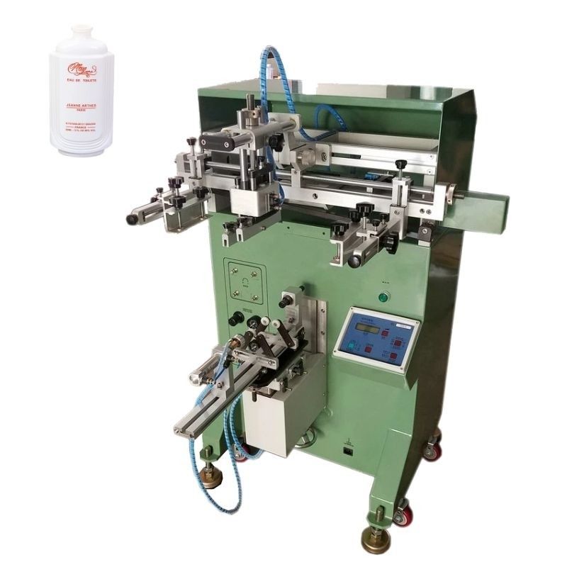 5-7BAR Logo Printing Machine On Plastic Semiautomatic Adjustable Pressure