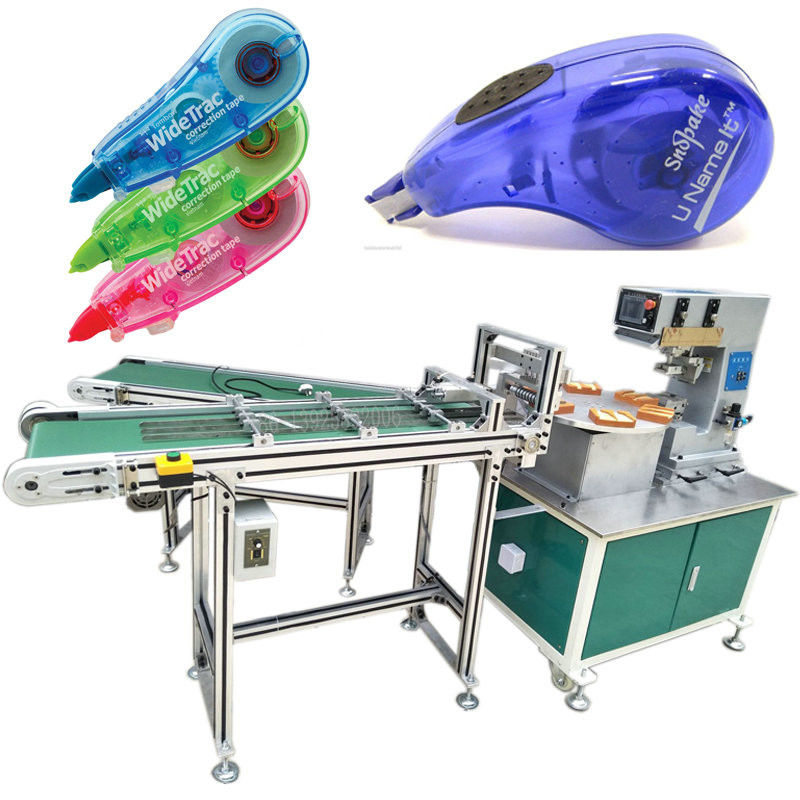High Speed 1500W Fully Automatic Screen Printing Machine For Correction Tape