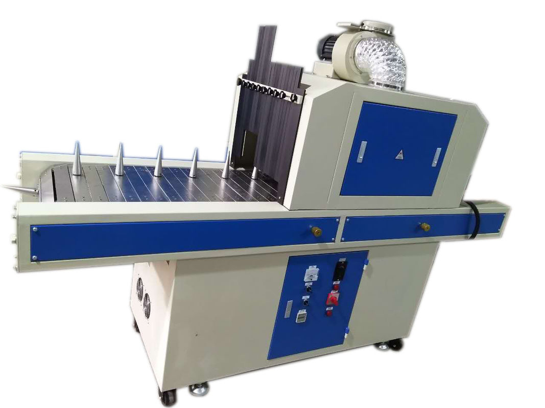 Closed End 5KW UV Curing Machine 10m/Min Conveyor Belt Transfer