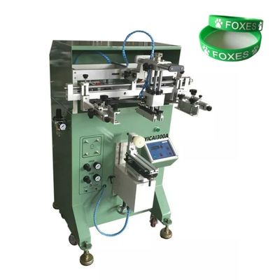 80mm Small Bottle Screen Printing Machine 1200P/H With Fault Alarm System